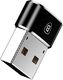 Adapter USB Baseus USB-C - USB Czarny  (28297-uniw) 2
