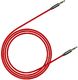 Kabel Baseus Jack 3.5mm - Jack 3.5mm 1m czerwony (27891-uniw) 1