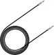 Kabel Baseus Jack 3.5mm - Jack 3.5mm 1m czarny (27890-uniw) 1