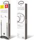 Kabel Baseus Jack 3.5mm - Jack 3.5mm 1m czarny (27890-uniw) 3