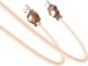 Kabel USB Baseus Kabel Baseus Bear 2a 1m lightning iPhone iPad iPod brązowy 3
