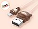 Kabel USB Baseus Kabel Baseus Bear 2a 1m lightning iPhone iPad iPod brązowy 6