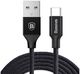 Kabel USB Baseus Baseus kabel USB typ C USB-C 3A 1,2m Yiven Cable Black 1