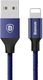 Kabel USB Baseus USB-A - Lightning 1.2 m Niebieski (25264-uniw) 1