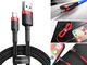 Kabel USB Baseus USB-A - Lightning 2 m Czerwony (31564-uniw) 6