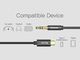 Kabel USB Baseus USB-C - mini Jack 3.5 mm 1.2 m Czarny (30476-uniw) 5