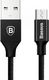 Kabel USB Baseus USB-A - microUSB 1.5 m Czarny (30460-uniw) 3