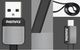 Kabel USB Remax Kabel Remax RC-044m Platinum USB - USB C Metal Czarny 3
