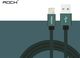 Kabel USB Rock Space USB-A - Lightning 1.8 m Zielony (29564-uniw) 4