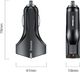 Ładowarka Baseus Baseus ładowarka samochodowa 2x USB QC 3.0 Rocket 11