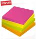 Staples Bloczek samoprzylepny 76 x 76mm, neonowy, 12 sztuk po 100 kartek (C71782) 1