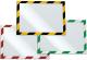 Durable Ramka samoprzylepna DURAFRAME SECURITY czerwony-biały A4, 2 sztuki (DUR942) 2