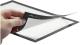 Durable Ramka samoprzylepna DURAFRAME SECURITY czerwony-biały A4, 2 sztuki (DUR942) 3