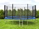 Trampolina ogrodowa SPORTIKO Trampolina ogrodowa z siatką i drabinką 490 cm 1