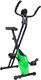 Rower stacjonarny Funfit Rower treningowy Magnetyczny Składany z pomiarem pulsu zielony 1