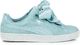 Puma Buty damskie Suede Heart Pebble niebieskie r. 39 3