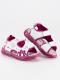 American Club Sandały dziecięce american club biało-różowe r. 28 2