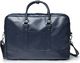Torba Solier Granatowa elegancka torba na laptopa Solier NORMAN 1