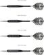 Harrows Rzutki Steeltip Black Arrows czarne 23g 4