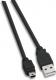 Kabel USB EFB USB-A - miniUSB 1.8 m Czarny (K5250SW.1,8) 2