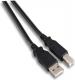 Kabel USB EFB USB-A - USB-B 5 m Czarny (K5255SW.5) 2