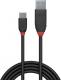 Kabel USB Lindy USB-A - USB-C 1 m Czarny (36916) 1