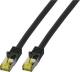 EFB Patchcord S/FTP,Cat.6A, LSZH, Cat.7, 0.5m (MK7001.0,5B) 1