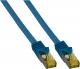 EFB Patchcord S/FTP,Cat.6A, LSZH, Cat.7, 0.5m (MK7001.0,5BL) 2
