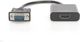 Adapter AV Digitus HDMI - D-Sub (VGA) + Jack 3.5mm czarny (DA-70473) 1