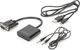 Adapter AV Digitus HDMI - D-Sub (VGA) + Jack 3.5mm czarny (DA-70473) 3