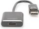 Kabel Digitus DisplayPort - HDMI 0.15m czarny (DA-70472) 3