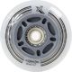 Nils Extreme Kółka PU LED-3 72x24mm 4szt.białe (16-30-052) 1