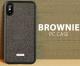 Benks Etui Brownie Apple iPhone X - Brązowy 4