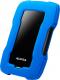 Dysk zewnętrzny HDD ADATA HD330 1TB Czarno-niebieski (AHD330-1TU31-CBL) 1
