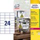 Avery Zweckform ETYKIETY ZF L4718-20 HEAVY DUTY 70X37 MM, 20 ARKUSZY 2