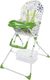 FUN BABY Krzesełko do karmienia dzieci, rozkładane - Basic- zielone 1