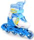 Rolki SMJ sport Wrotko-rolki 2w1, zestaw Combo set niebieskie (BS901P) 3