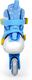 Rolki SMJ sport Wrotko-rolki 2w1, zestaw Combo set niebieskie (BS901P) 7