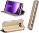 Etui Book Magnetic iPhone X złoty/gold 3