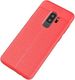 Etui Grain Leather Samsung S9 Plus G965 czerwony/red 1