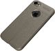Etui Grain Leather iPhone 7 szary/grey 1