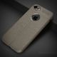 Etui Grain Leather iPhone 8 szary/grey 1