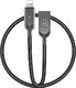 Kabel USB Usams USB-A - Lightning 1.9 m Czarny (IPYSUSB201) 2