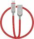 Kabel USB Usams USB-A - Lightning 1.9 m Czerwony (IPYSUSB203) 2