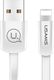 Kabel USB Usams USB-A - Lightning 1.2 m Biały (SJ199IP02) 2