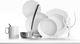 Alessi ALESSI | DRESSED Zestaw 4 szt Filiżanek do kawy z białej porcelany z reliefem 70 ml 1