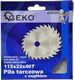 Geko tarcza do drewna 115x22x40T (G00101) 3