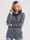 Hi-Tec Kurtka damska 3w1 Lady Lizzy Light Grey Melange/Aqua Splash r. M 1