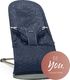 BabyBjorn BABYBJÖRN - Bouncer Bliss MESH - Navy Blue 1