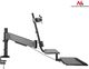 Maclean Maclean MC-797 Uchwyt na dwa monitory i klawiaturę do 8kg 13"-32" 14